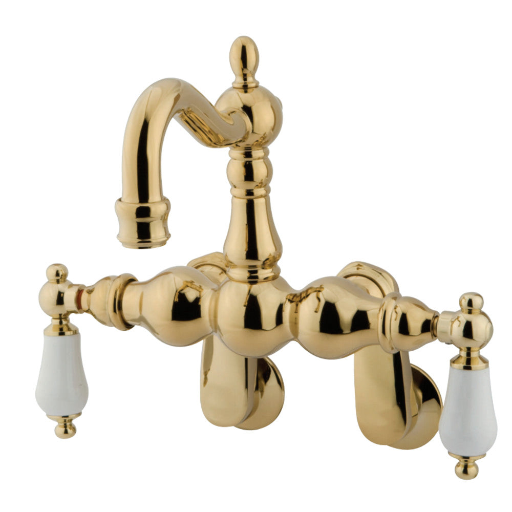 Vintage Adjustable Center Wall Mount Tub Faucet