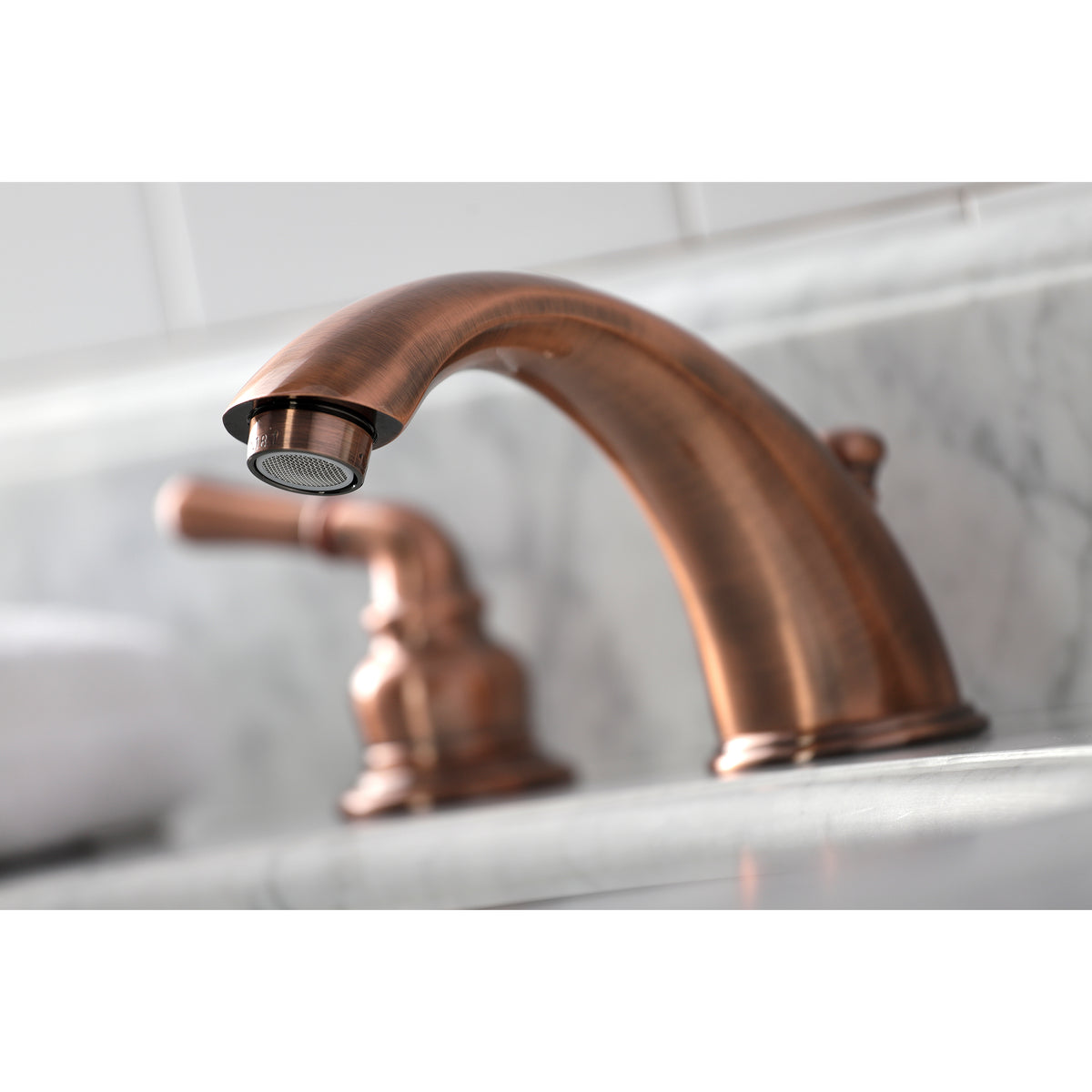 Kingston Brass KB963 Magellan Widespread Bathroom Faucet with Retail Pop-Up