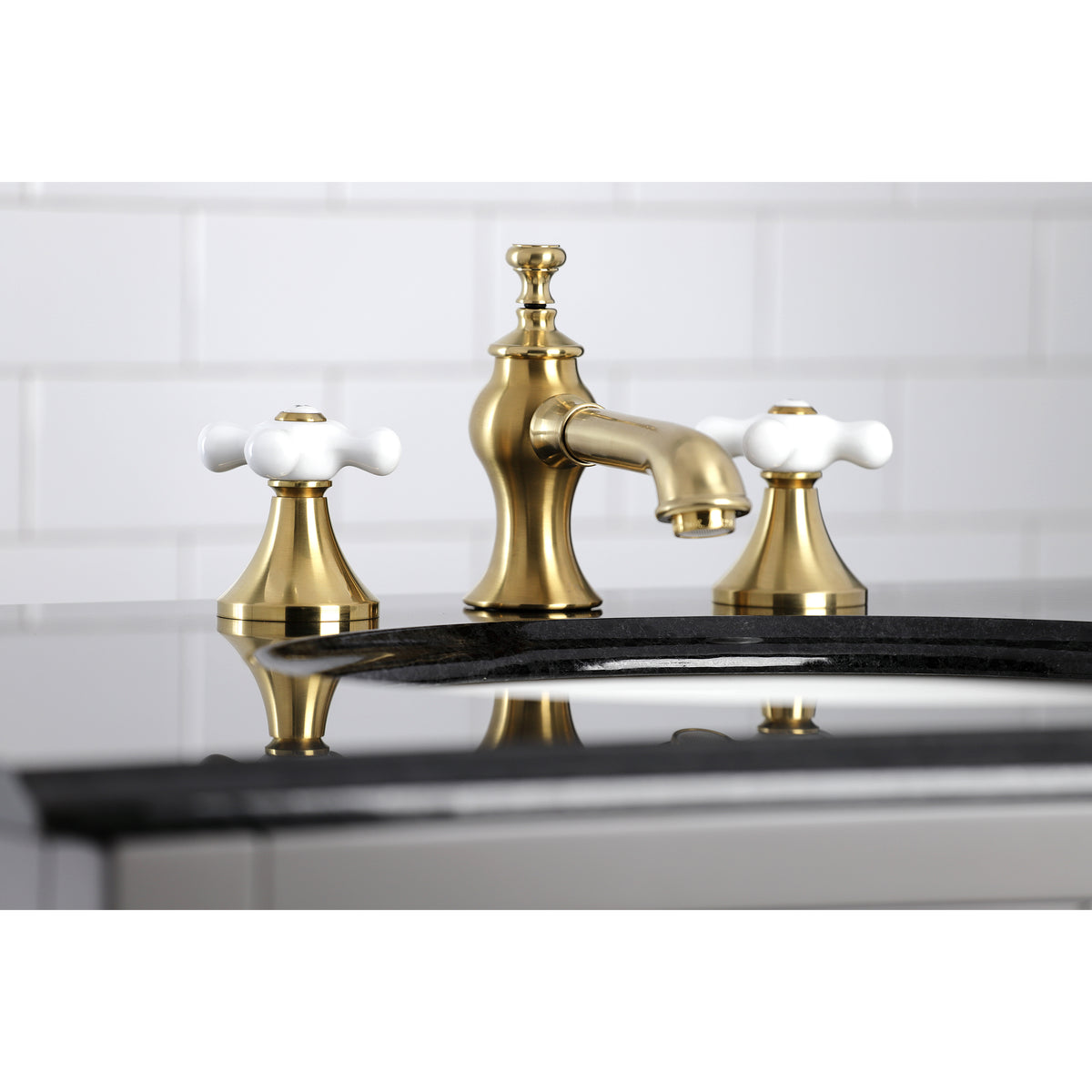 Kingston Brass KC7066PX Vintage 8 in. Widespread Bathroom Faucet