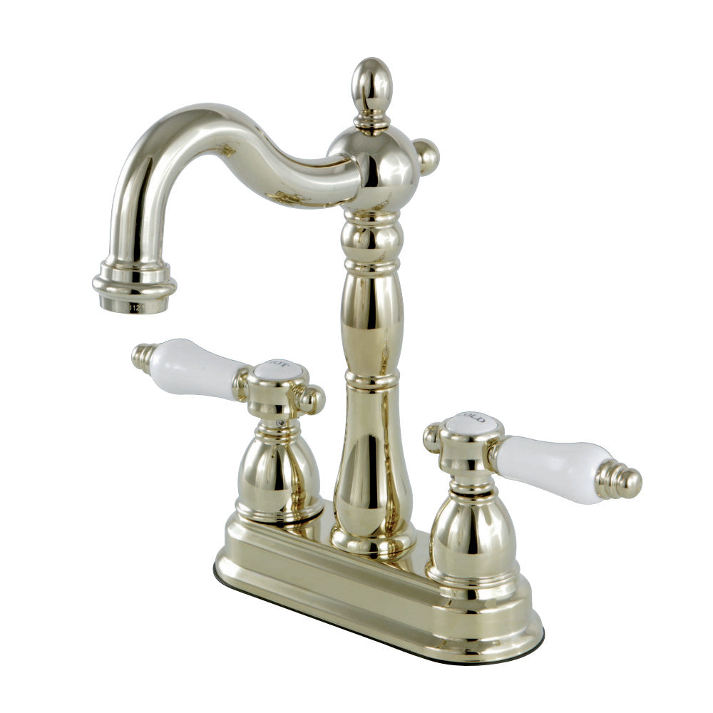 Kingston Brass KB1491BPL Bel-Air Two-Handle Bar Faucet