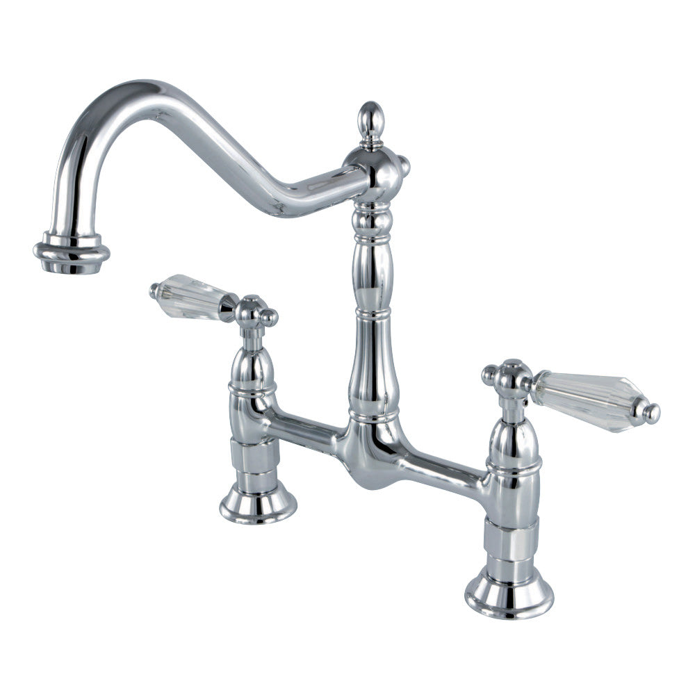 Kingston Brass KS1172WLL Wilshire Bridge Kitchen Faucet