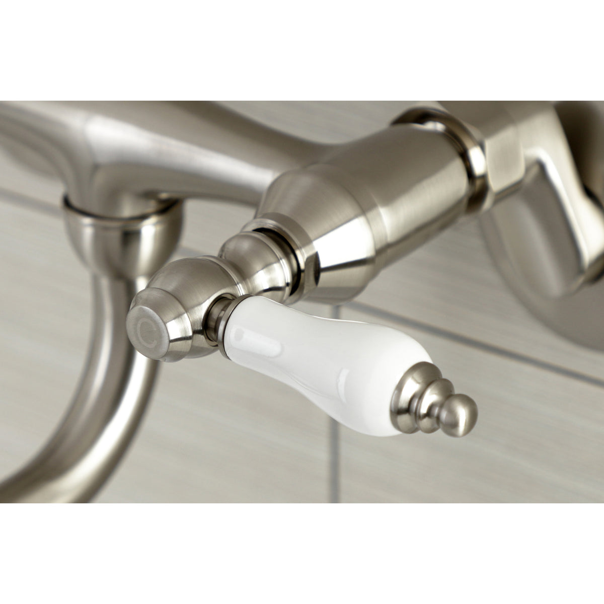 Kingston Brass KS515PN Wall Mount Bathroom Faucet