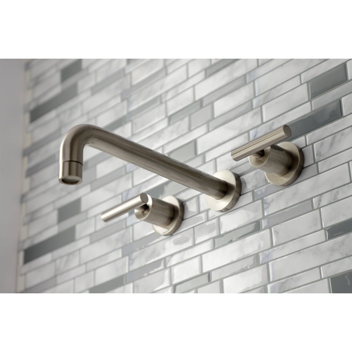 Manhattan Two-Handle Wall Mount Tub Faucet