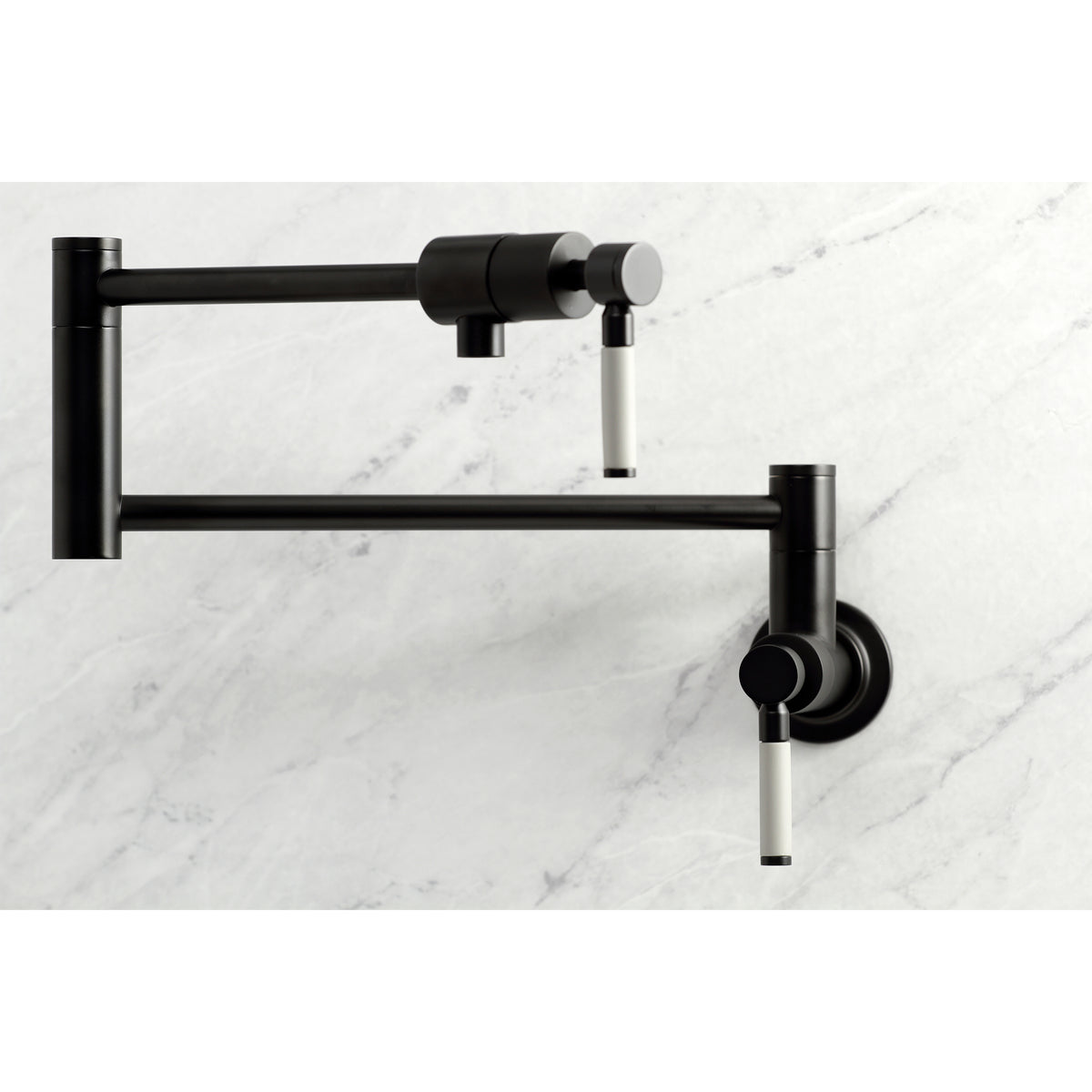 Kingston Brass KS4106DKL Kaiser Wall Mount Pot Filler