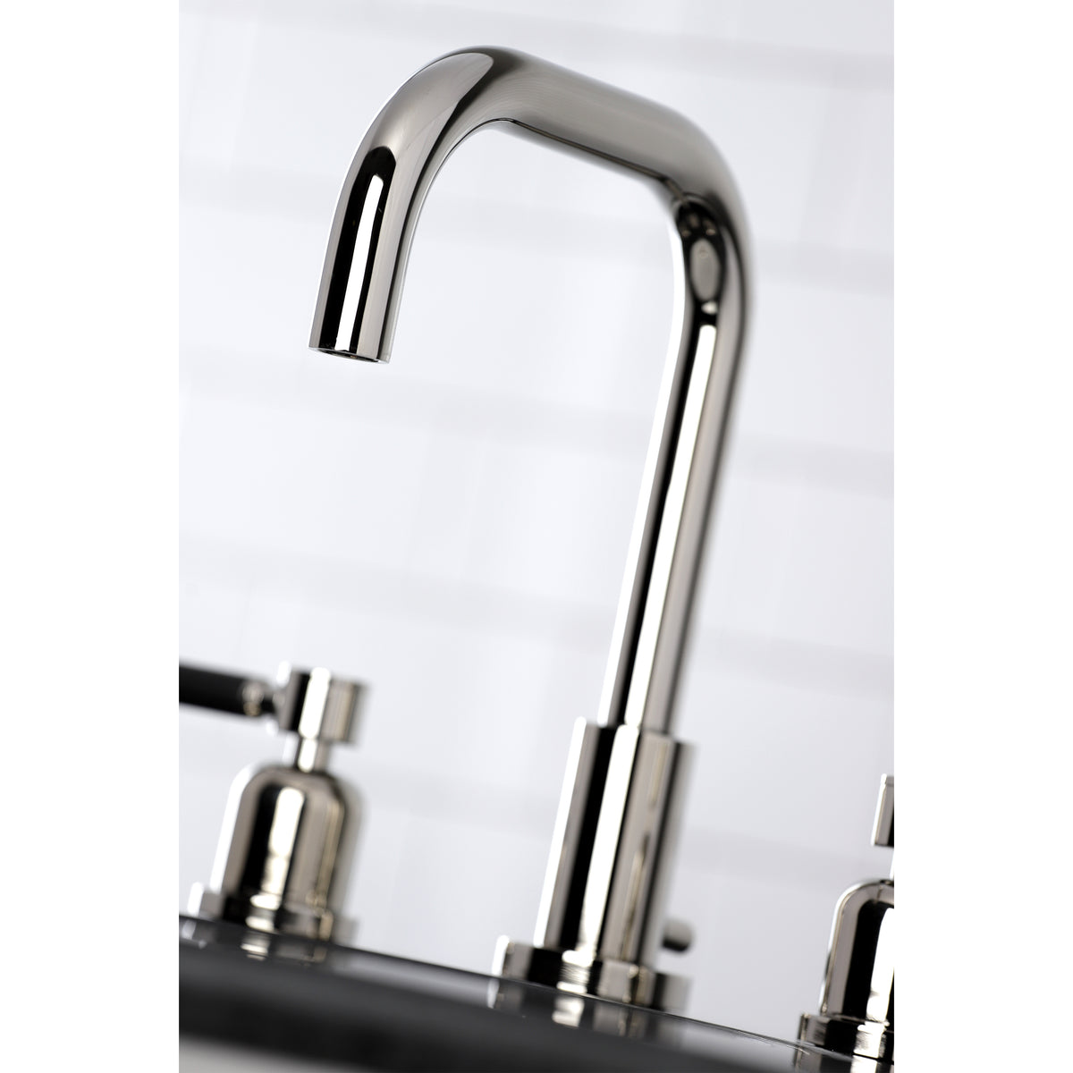 Kingston Brass FSC8930DKL Kaiser Widespread Bathroom Faucet with Brass Pop-Up