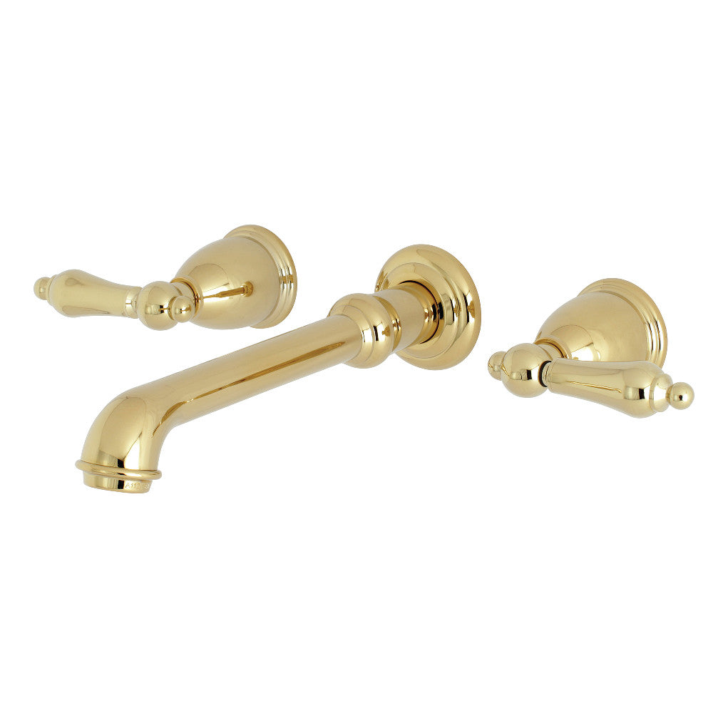 Kingston Brass KS7126AL 8-Inch Center Wall Mount Bathroom Faucet