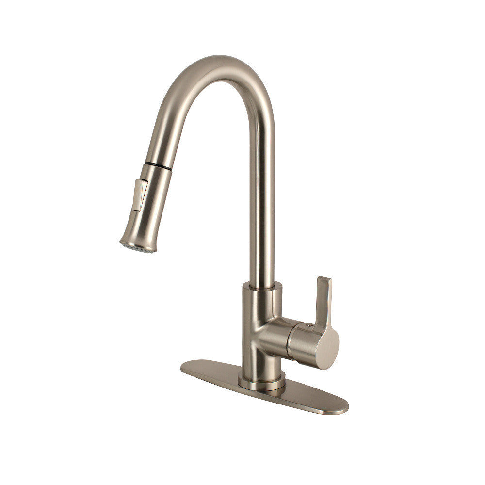 Gourmetier LS8680CTL Continental Single-Handle Pull-Down Kitchen Faucet
