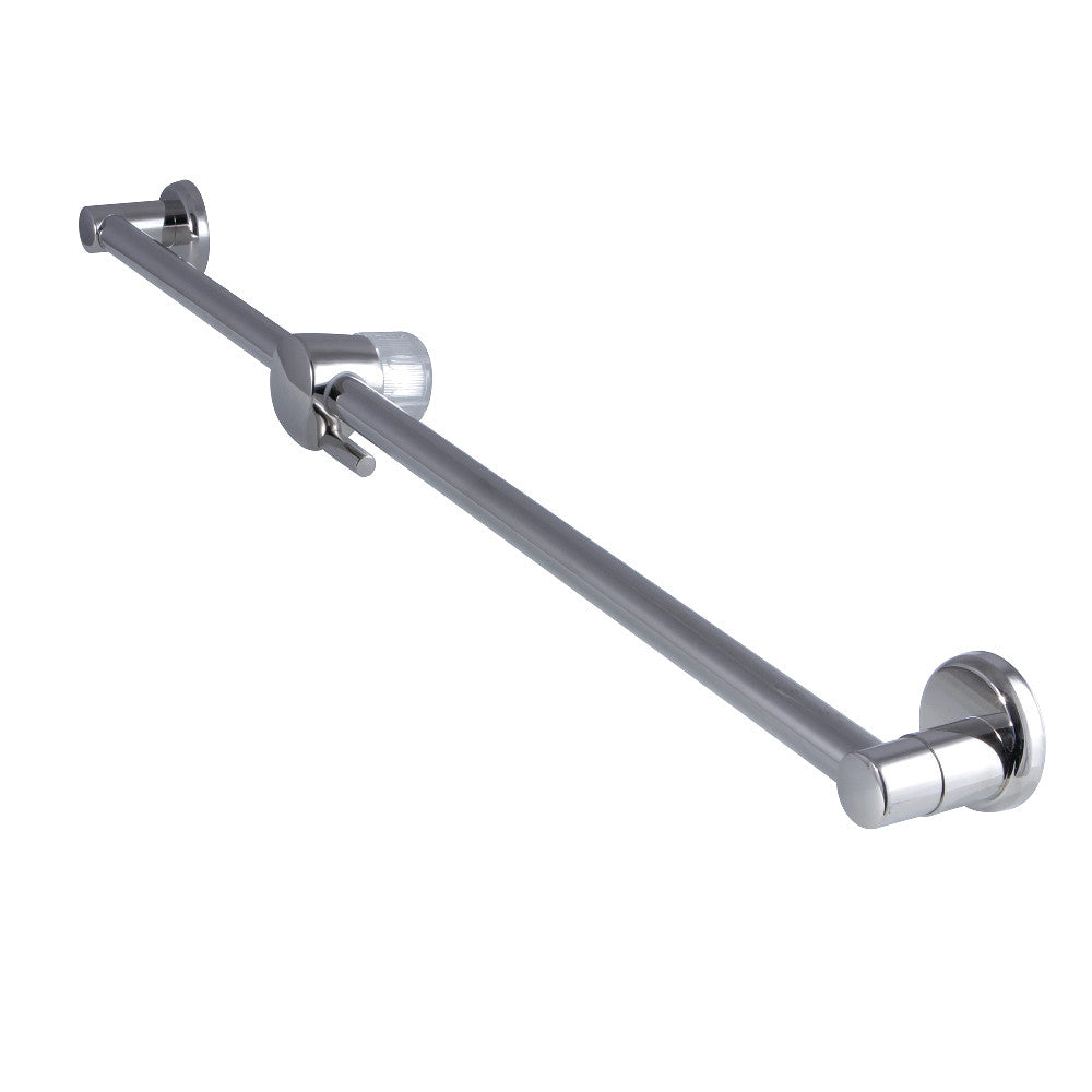 Showerscape 24&quot; Shower Slide Bar with Pin Mount Hook