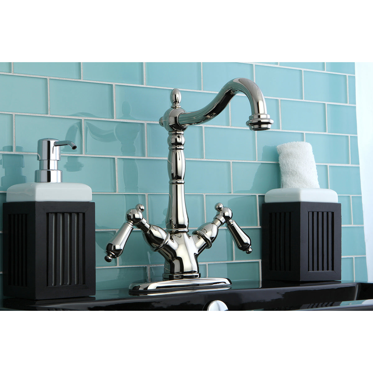 Kingston Brass KS1495AL Heritage 2-Handle Vessel Sink Faucet