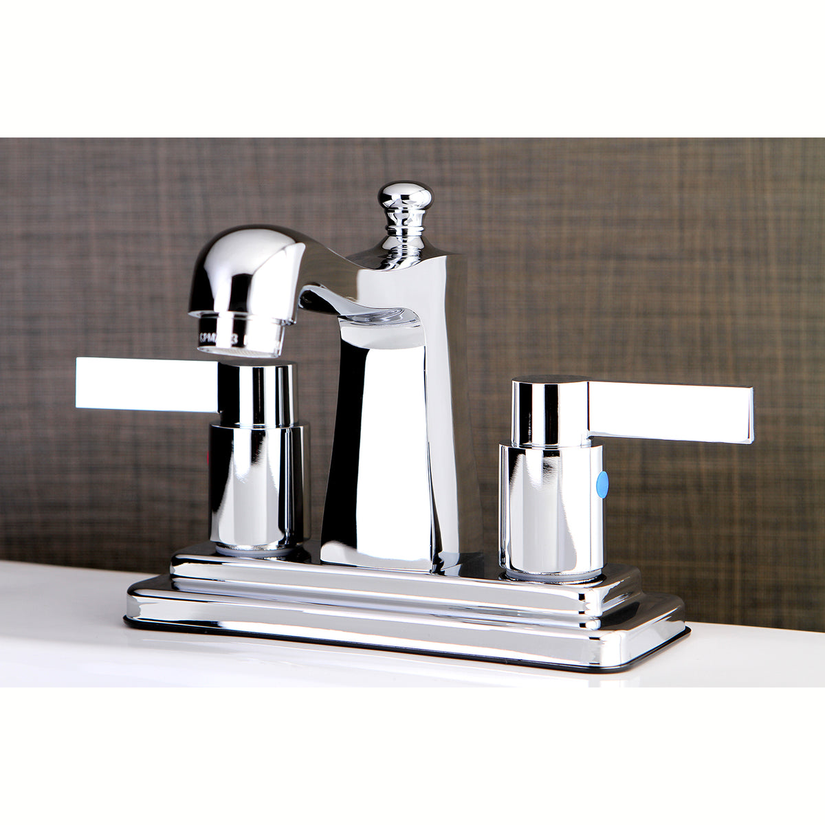 Kingston Brass FB4641NDL 4 in. Centerset Bathroom Faucet