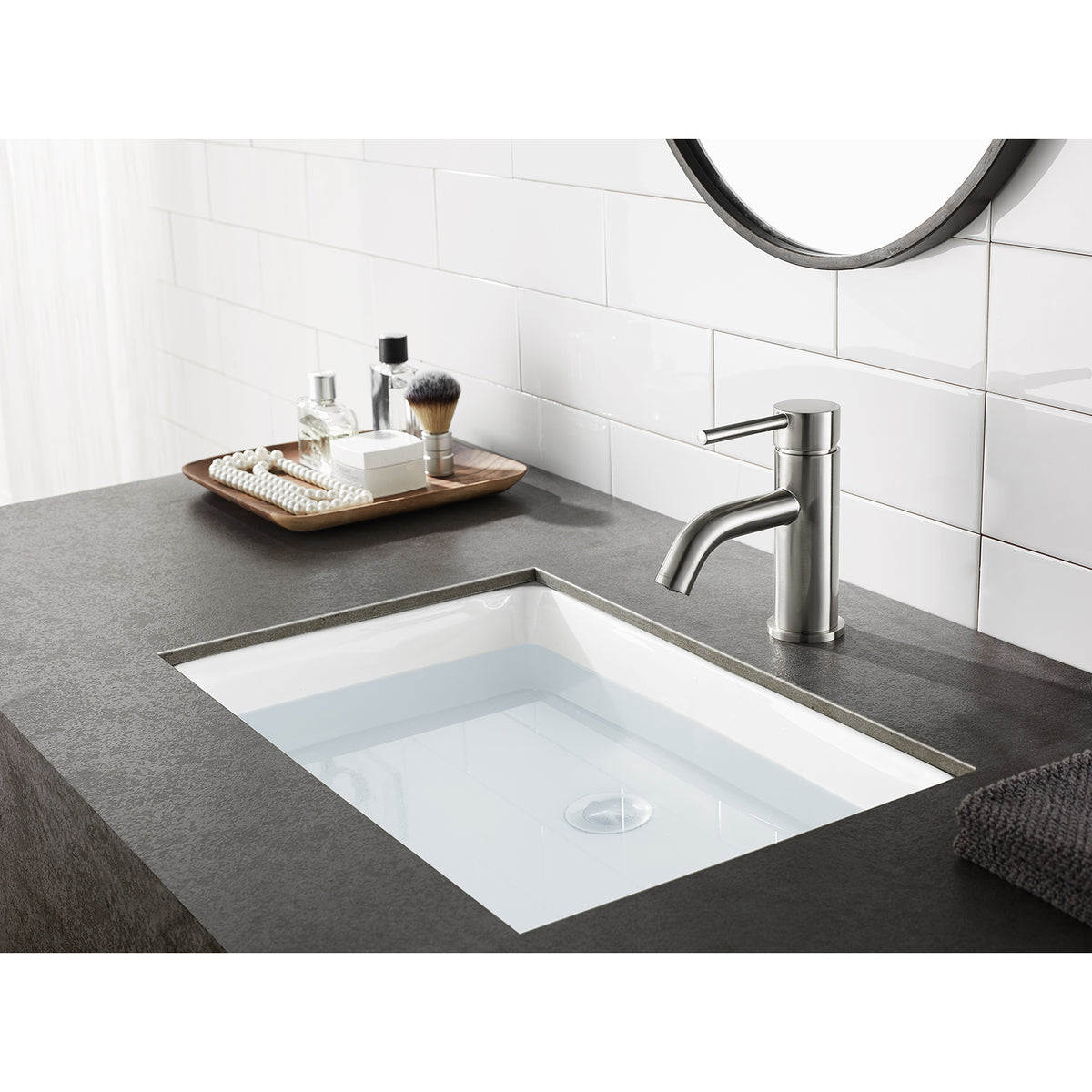 Fauceture LS8227DL Concord Single-Handle Bathroom Faucet with Push Pop-Up