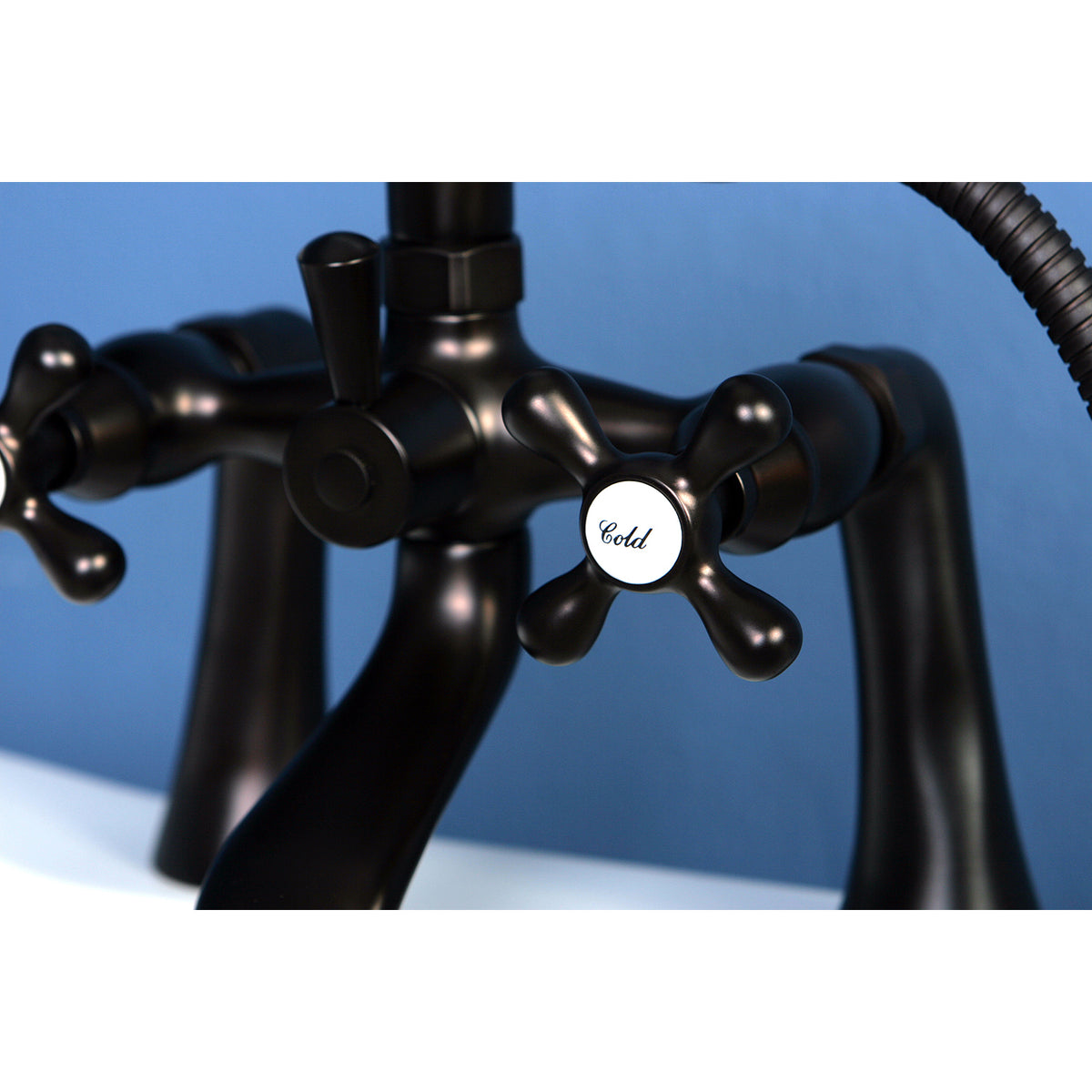 Kingston Clawfoot Tub Faucet with Hand Shower