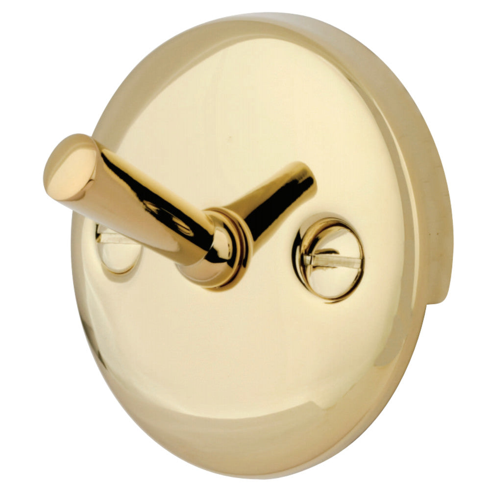 Kingston Brass Round Overflow Plate with Trip Lever Drain